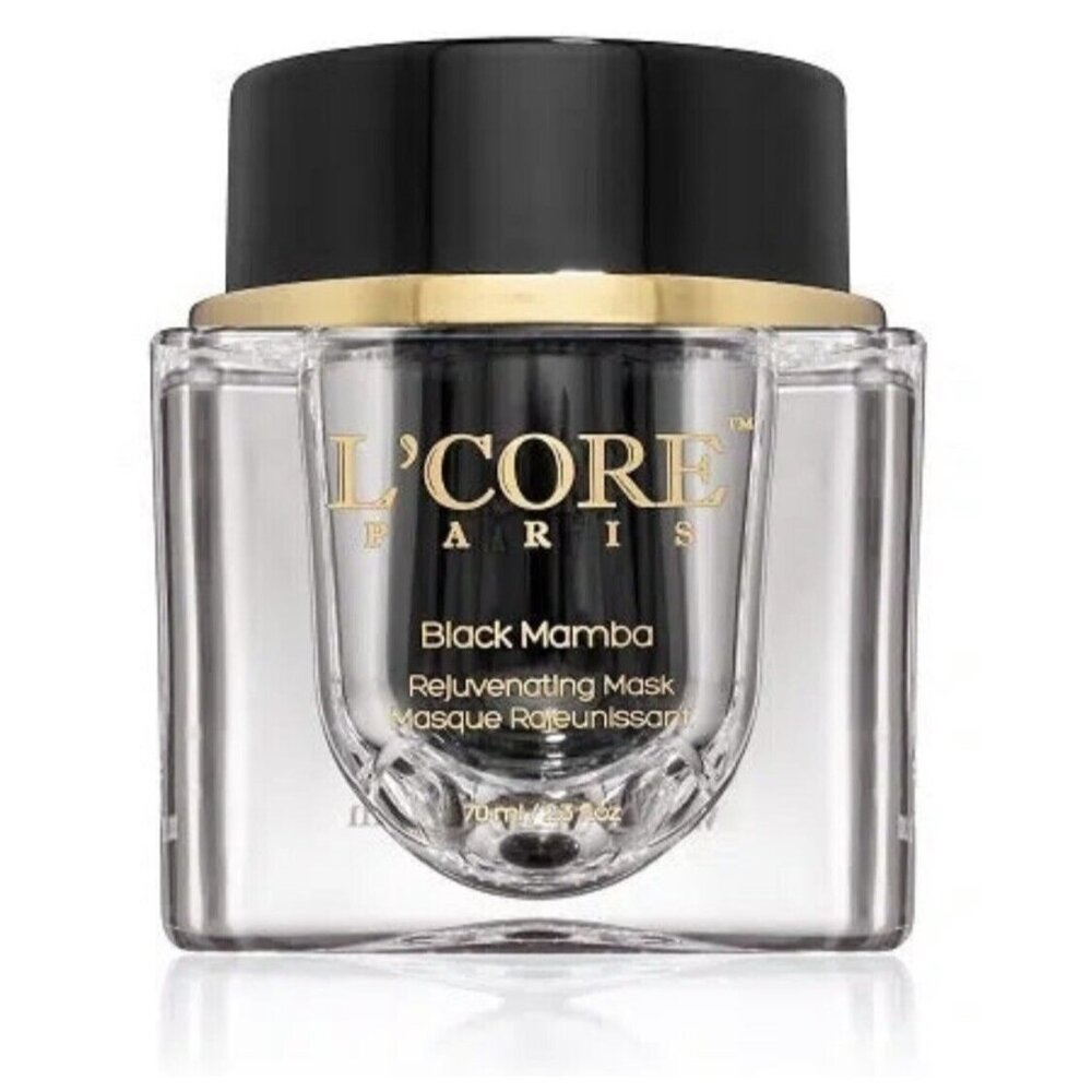 NEW SEALED L'CORE PARIS BLACK MAMBA REJUVENATING MASK 70 MI/2.3 FL.OZ $4000